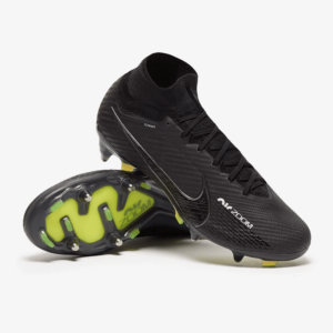 Chuteira Nike Air Zoom Mercurial Superfly 9 Elite KM SG-Pro Trava-mista