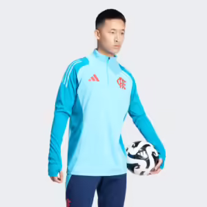 Conjunto Flamengo Treino Azul Claro - 2025/26