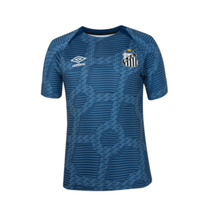 Camisa Santos Treino Azul - 2024