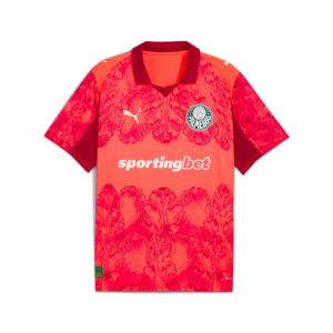 Camisa Palmeiras X Kidsuper Mundial – 2025/26 Feminina Vermelha