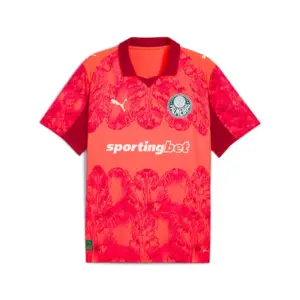 Camisa Palmeiras X Kidsuper Mundial – 2025/26 Vermelha