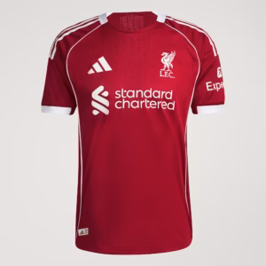 Camisa Liverpool I – 2025/26 Modelo Jogador