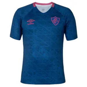 Camisa Fluminense Aquecimento Azul - 2025/26