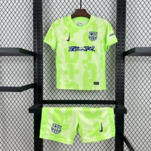 Kit Infantil Barcelona Edição Especial Cactus Jack - 2025/26