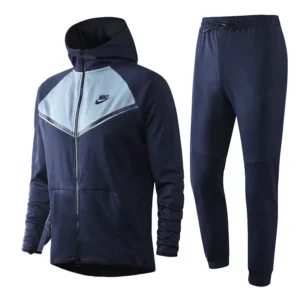 Conjunto Tech Fleece – Azul Escuro/Claro