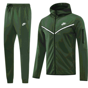 Conjunto Tech Fleece – Verde Escuro
