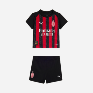Kit AC Milan I 2025/26 - Infantil