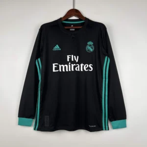 Camisa Real Madrid Away Manga Longa - 2017/18
