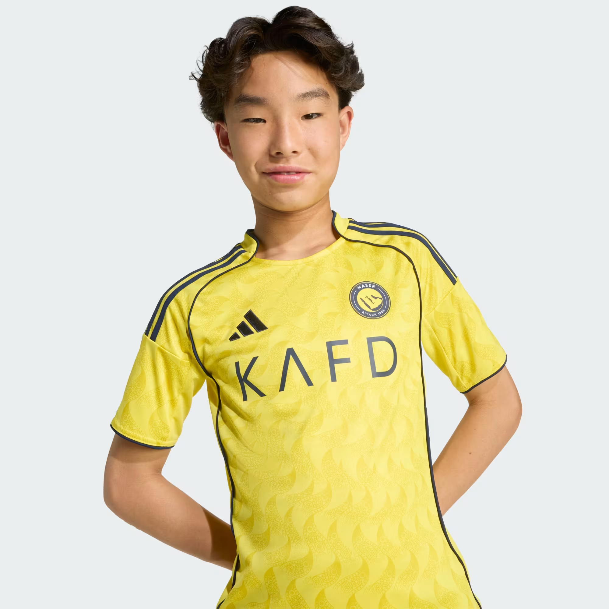 Conjunto Al-Nassr I 2025/26- Infantil RONALDO #7 - Imagem 3