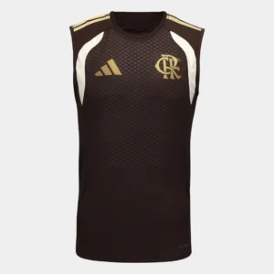 Camisa Regata Flamengo Treino Marrom - 2026/27
