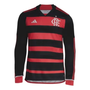 Camisa Flamengo I - 2024/25 Manga Longa