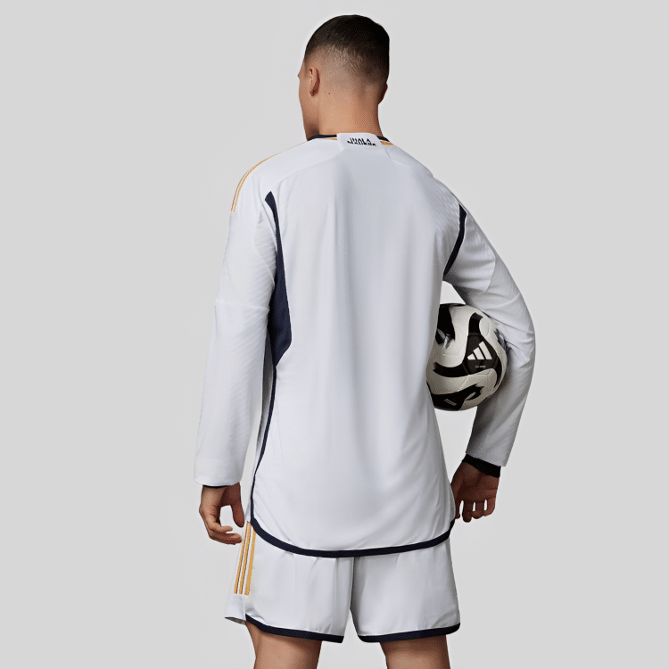 Camisa Real Madrid I Versão Jogador Manga Longa - 2023 - Imagem 2