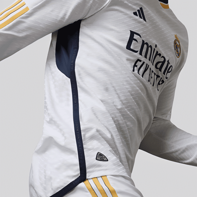Camisa Real Madrid I Versão Jogador Manga Longa - 2023 - Imagem 4