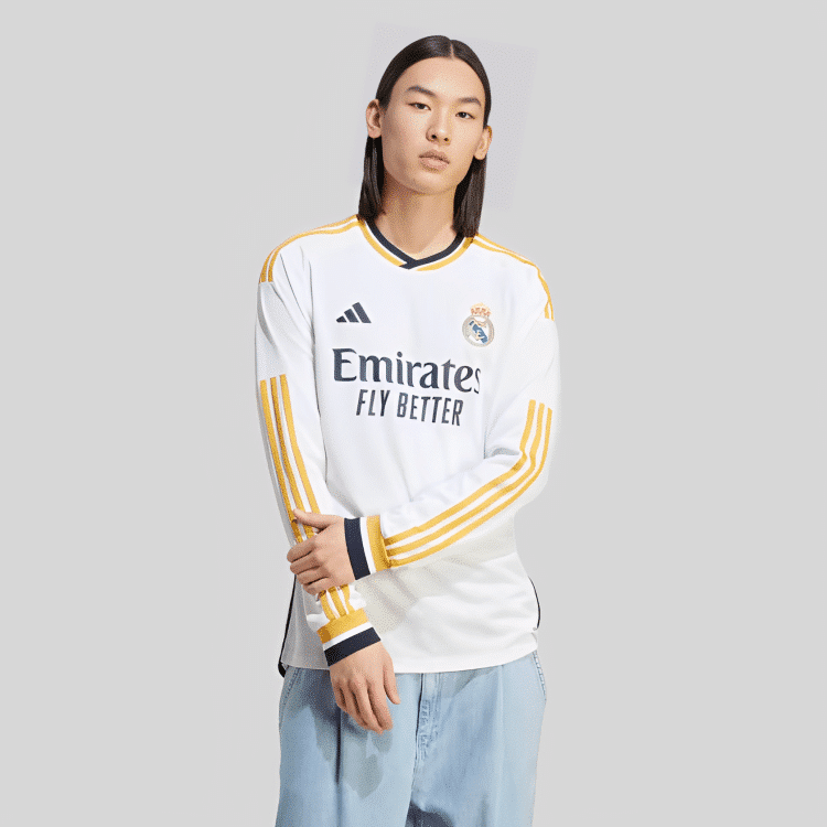 Camisa Real Madrid I Manga Longa - 2023 - Imagem 3