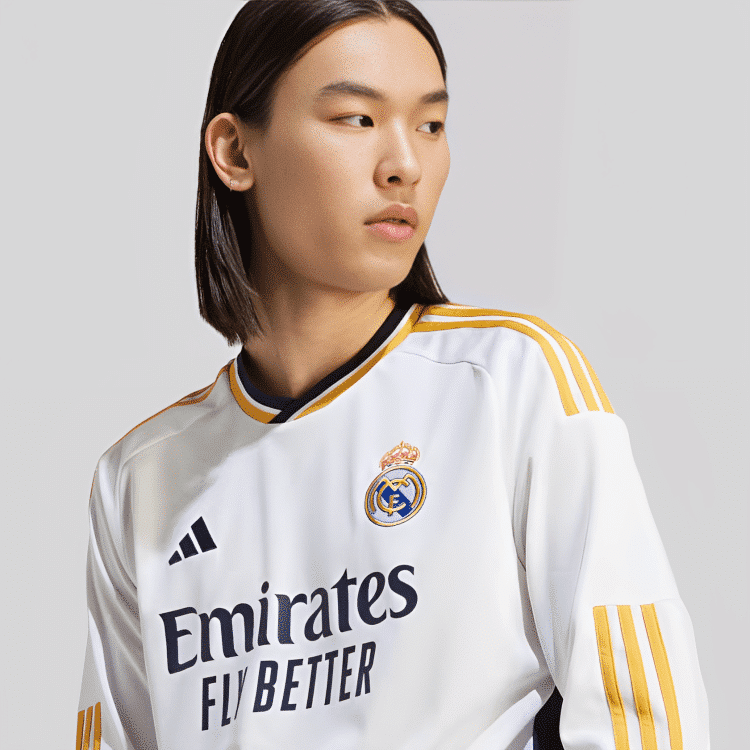 Camisa Real Madrid I Manga Longa - 2023 - Imagem 5