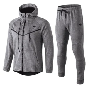 Conjunto Tech Fleece – Cinza Completo