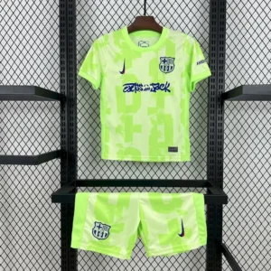 Kit Infantil Barcelona Edição Especial Cactus Jack - 2025/26