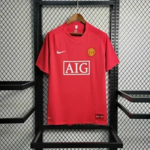 Camisa Manchester United I Retrô - 2007/08