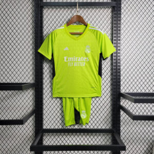 Kit Real Madrid Goleiro 2023 - Infantil