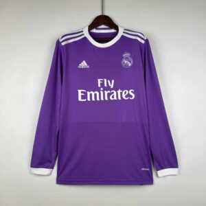 Camisa Real Madrid Away Manga Longa - 2016/17