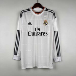Camisa Real Madrid Home Manga Longa - 2013/14