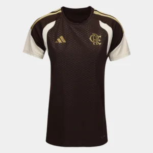 Camisa Flamengo Treino Marrom - 2026/27 Feminina