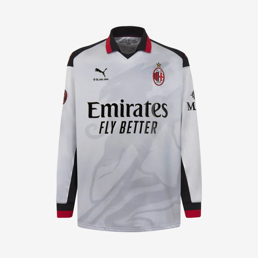 Camisa AC Milan x Slam Jam Edição Especial