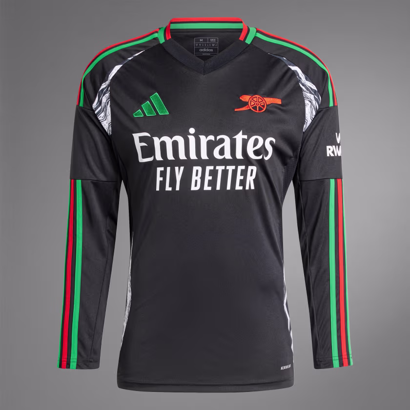 Camisa Arsenal II Manga Longa – 2024