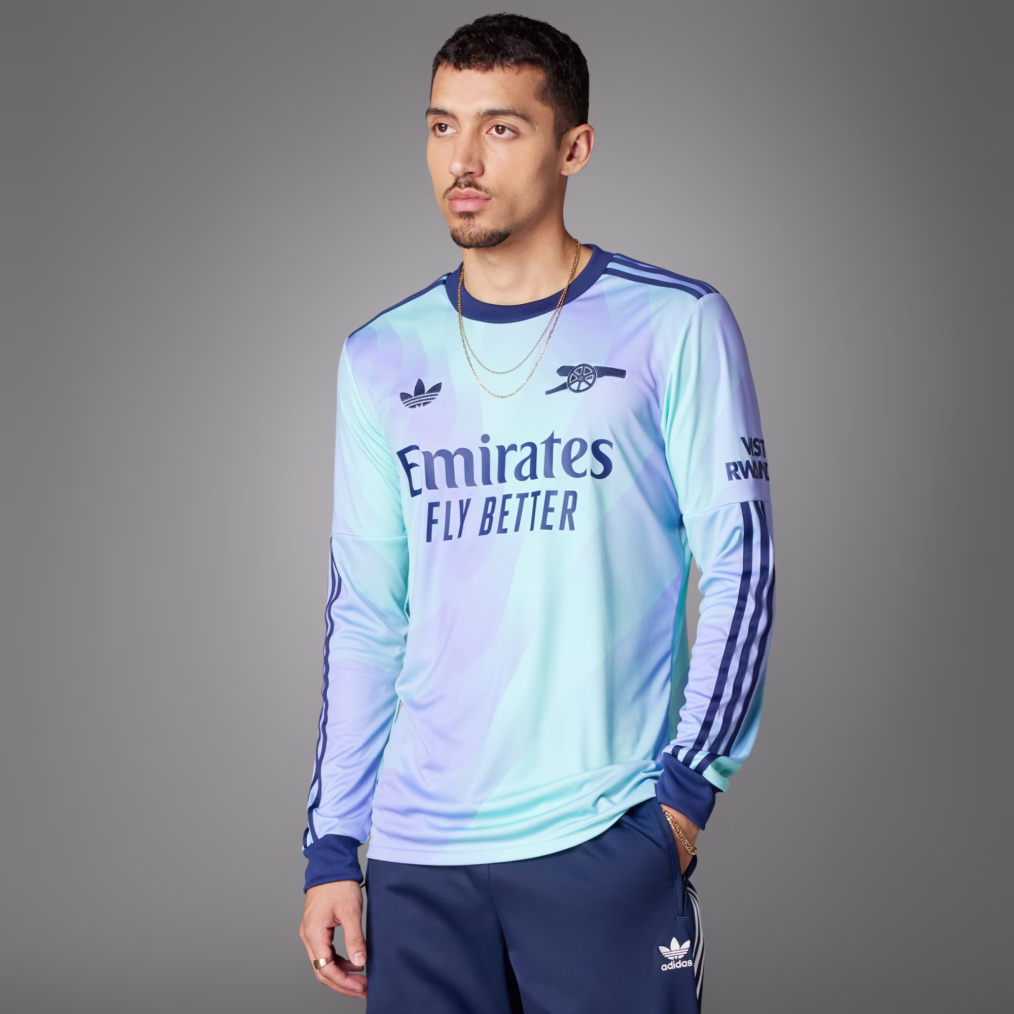 Camisa Arsenal III Manga Longa – 2024 - Imagem 3