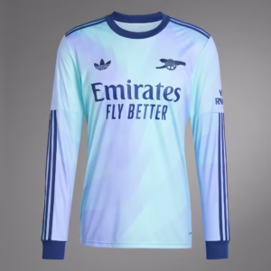 Camisa Arsenal III Manga Longa – 2024
