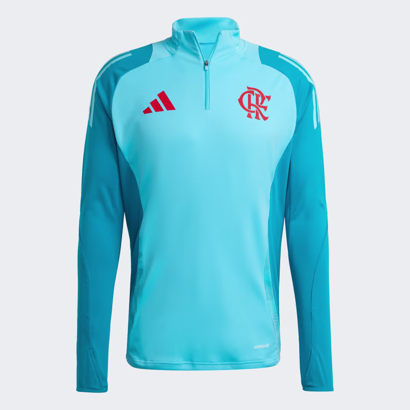 Conjunto Flamengo Treino Azul Claro - 2025/26 - Imagem 3