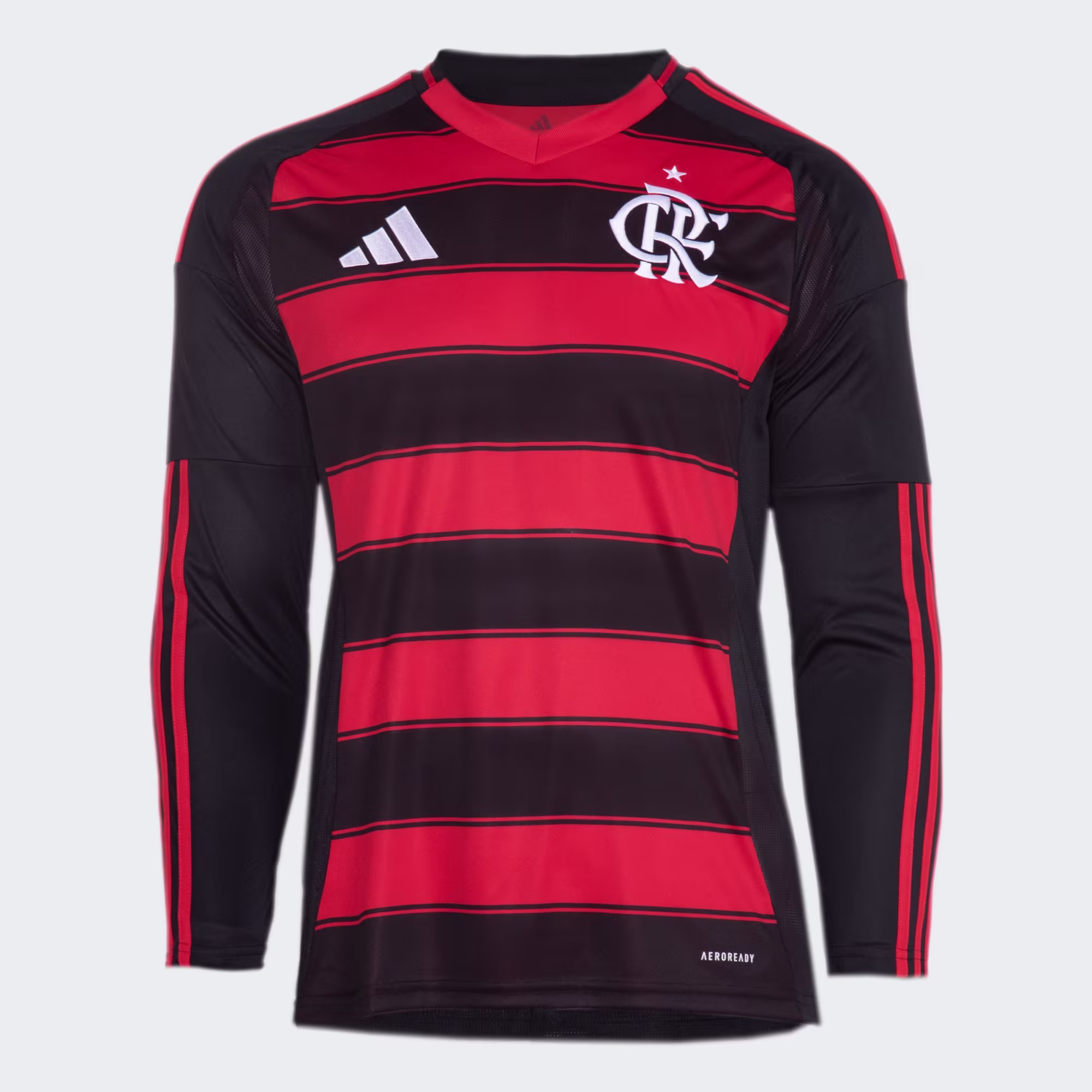 Camisa Flamengo I - 2025/26 Manga Longa