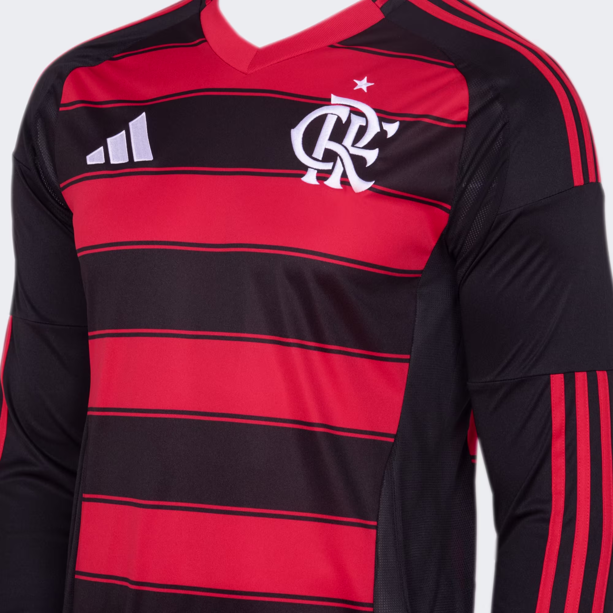 Camisa Flamengo I - 2025/26 Manga Longa - Imagem 3