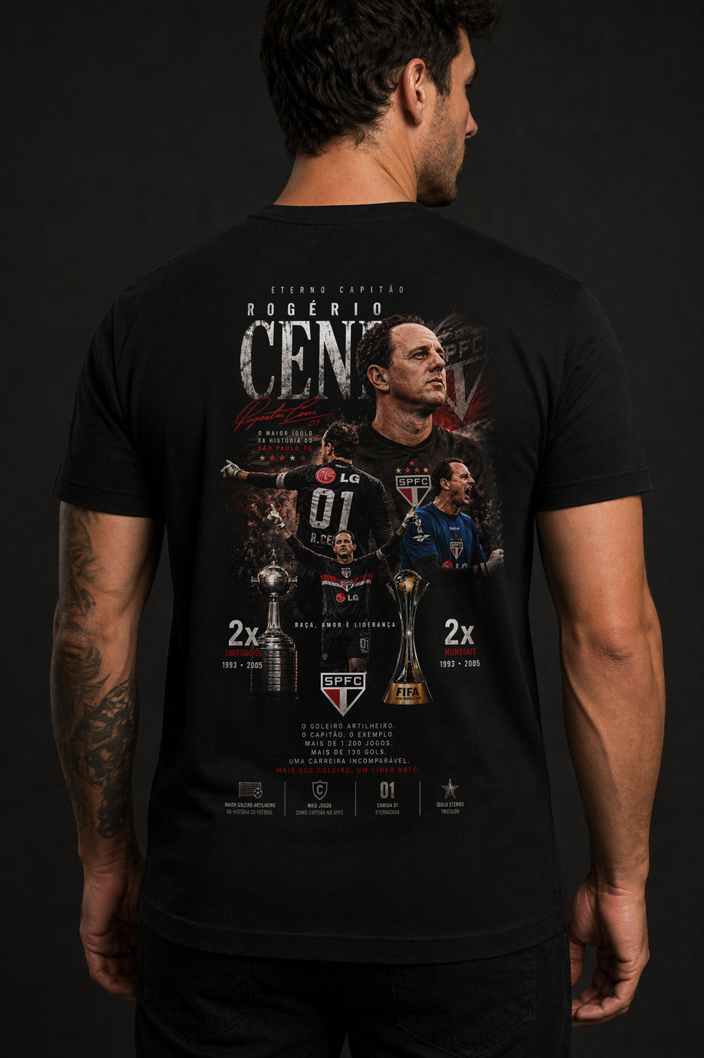 Camisa Casual São Paulo - Rogério Ceni