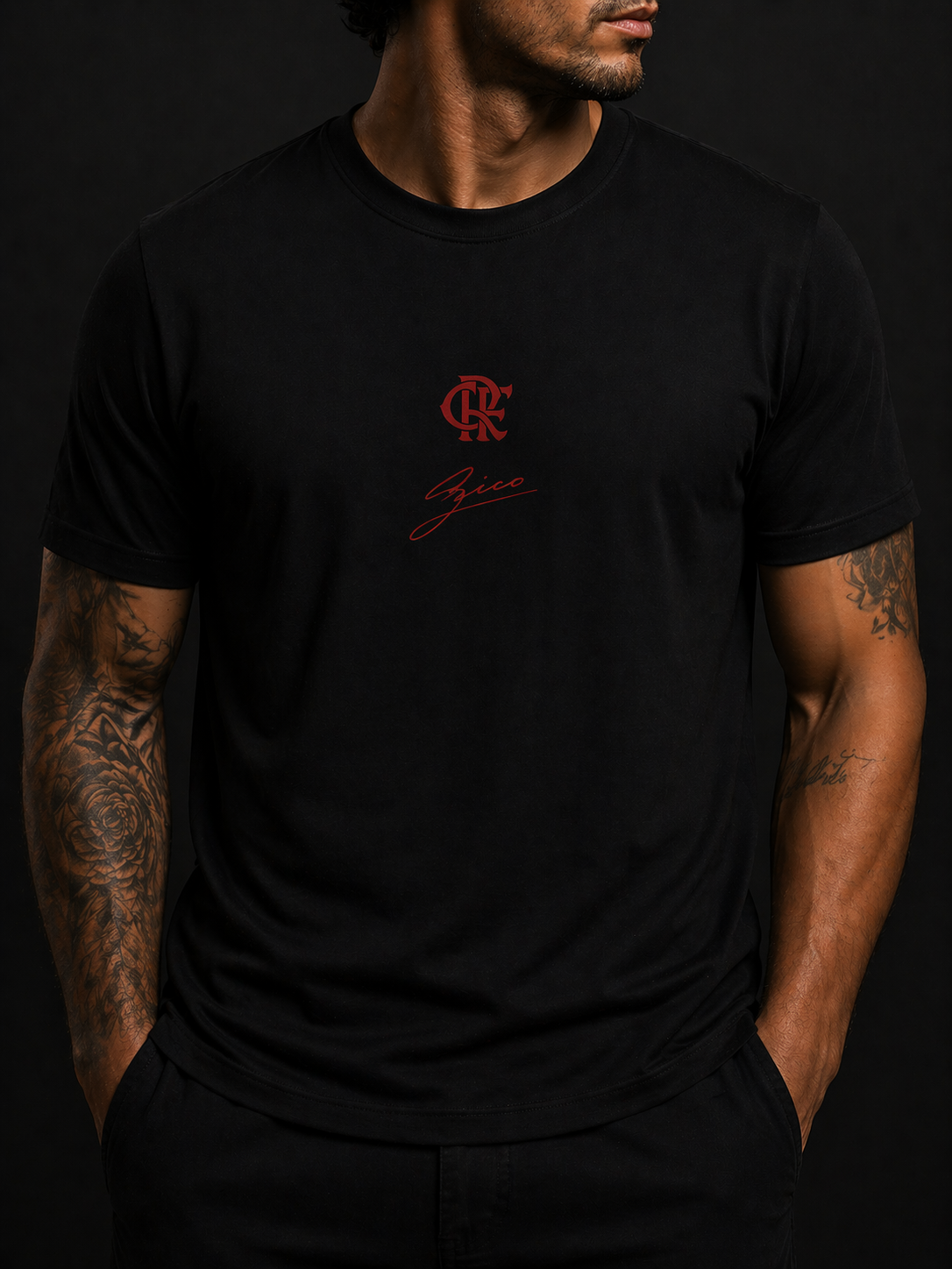 Camisa Casual Flamengo - Zico - Imagem 2