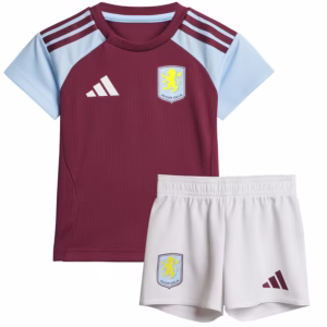 Conjunto Aston Villa I 2024 - Infantil