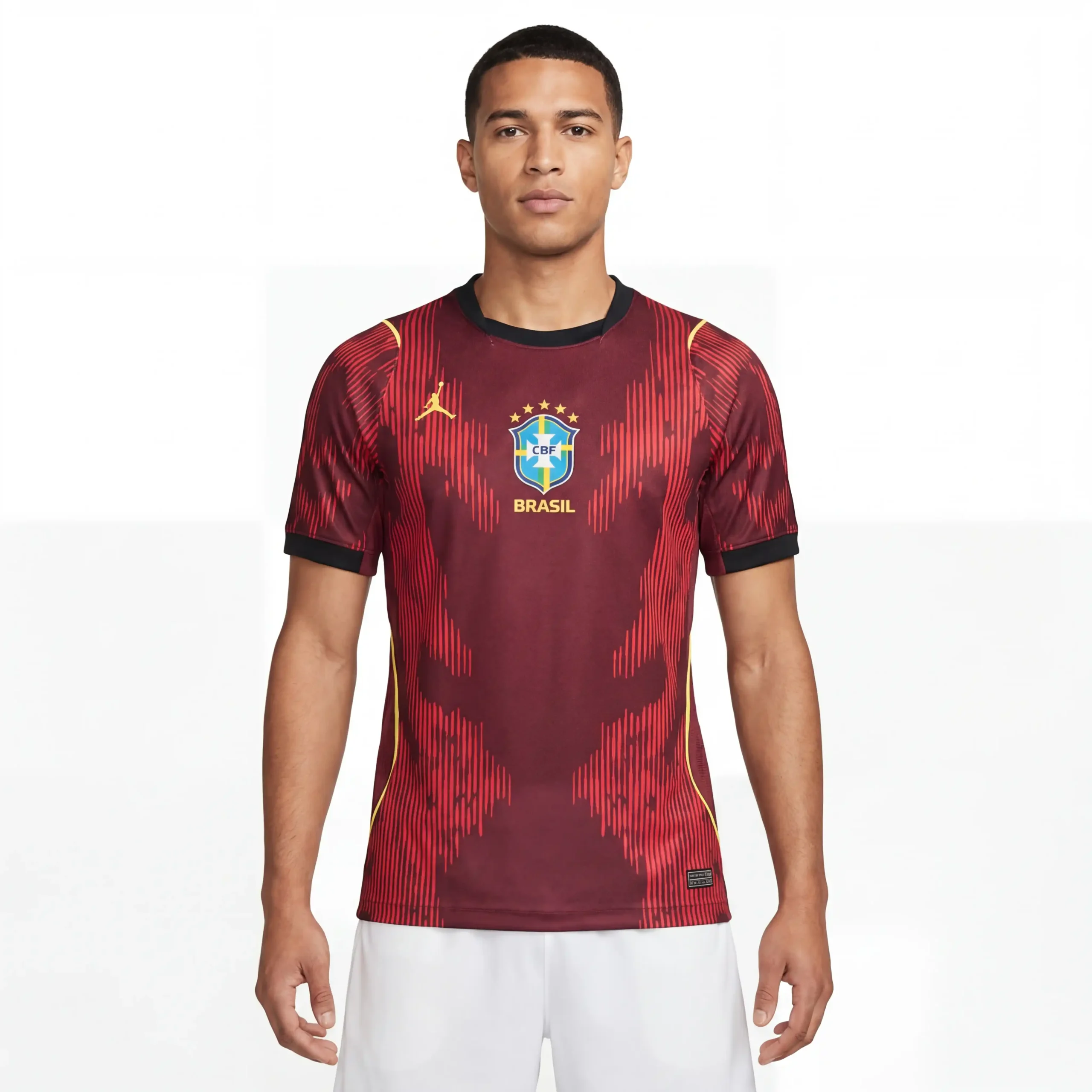 Camisa Brasil Jordan Vermelha - 2026/27