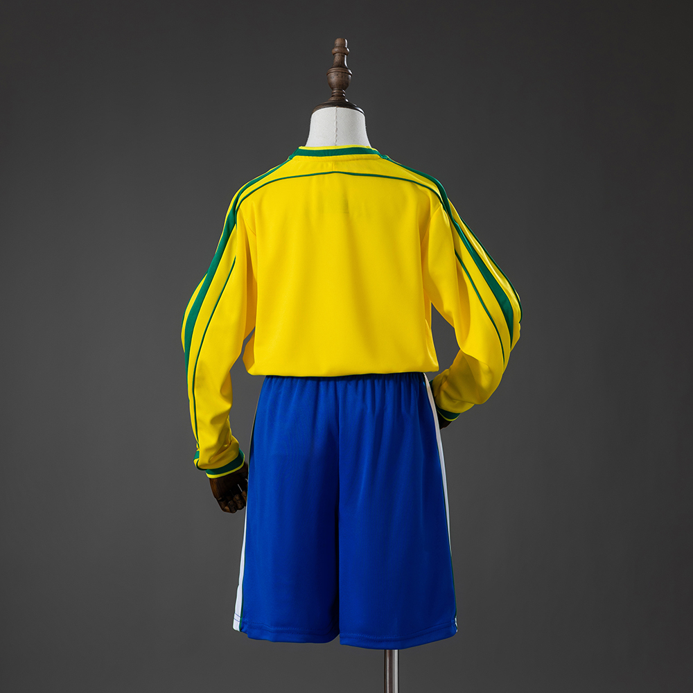 Kit Infantil Brasil I Retrô - 1998 Manga Longa - Imagem 2