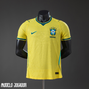 Camisa Brasil I - 2026 Modelo Jogador (Pronta Entrega)