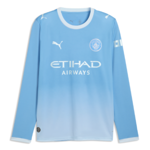 Camisa Manchester City I - 2026/27 Manga Longa