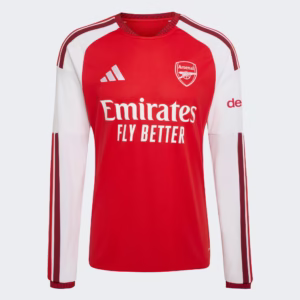 Camisa Arsenal I – 2026/27 Manga Longa
