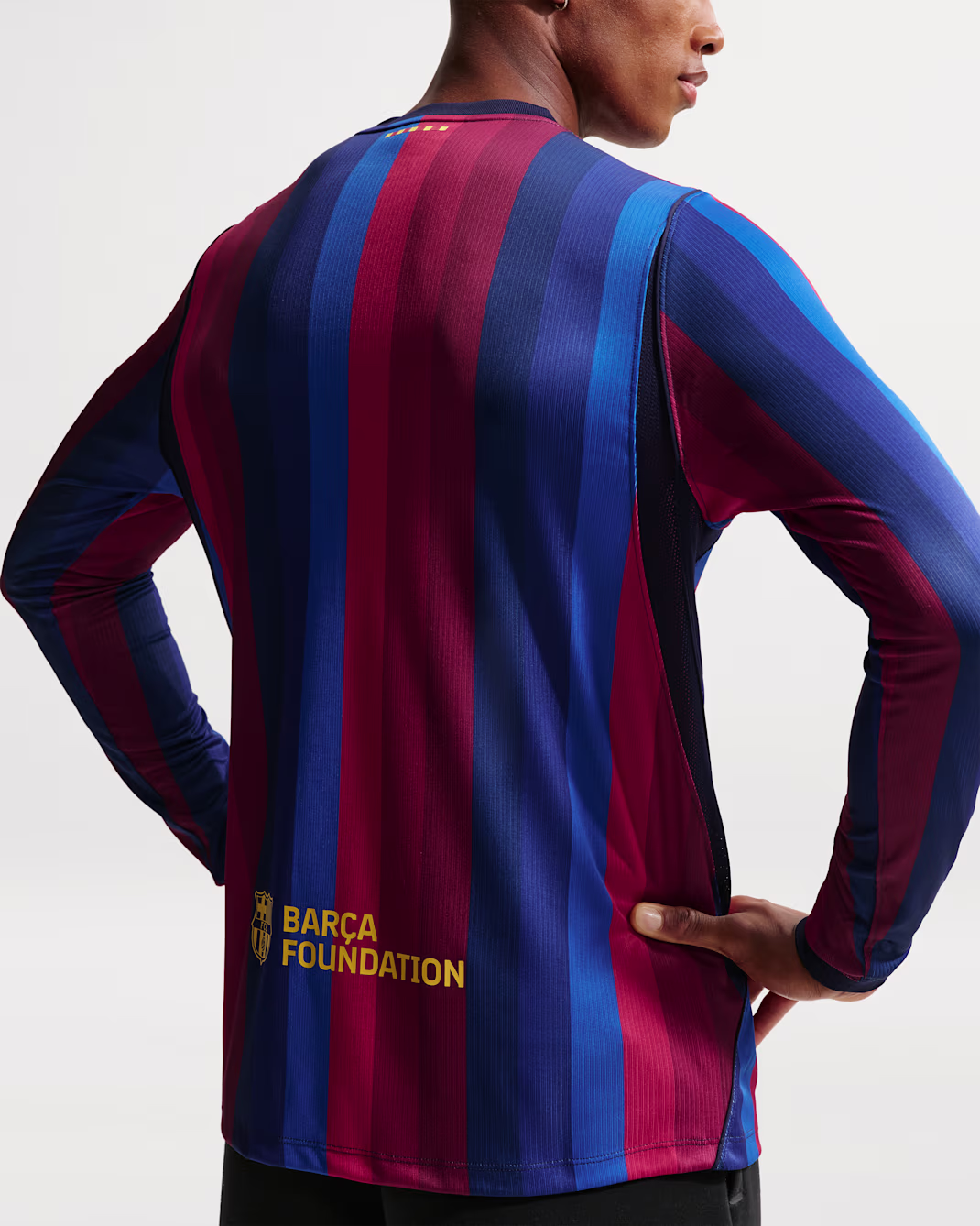 Camisa Barcelona I – 2026/27 Manga Longa - Imagem 2