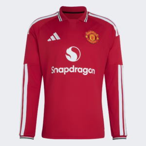 Camisa Manchester United I - 2026/27 Manga Longa